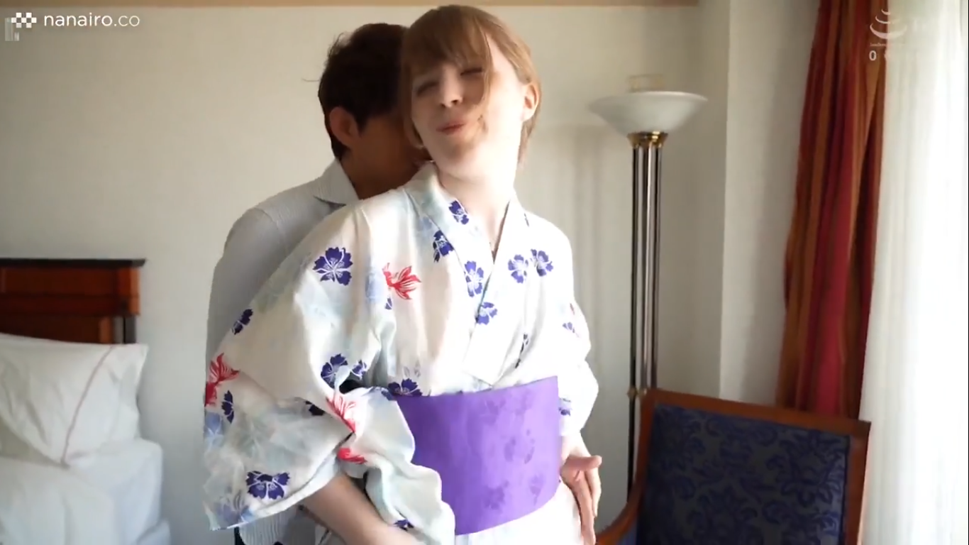 JP-569 792-JUNE-02 Dirty Blonde Beauty Yukata Disturbed Facial Cumshot SEX / June